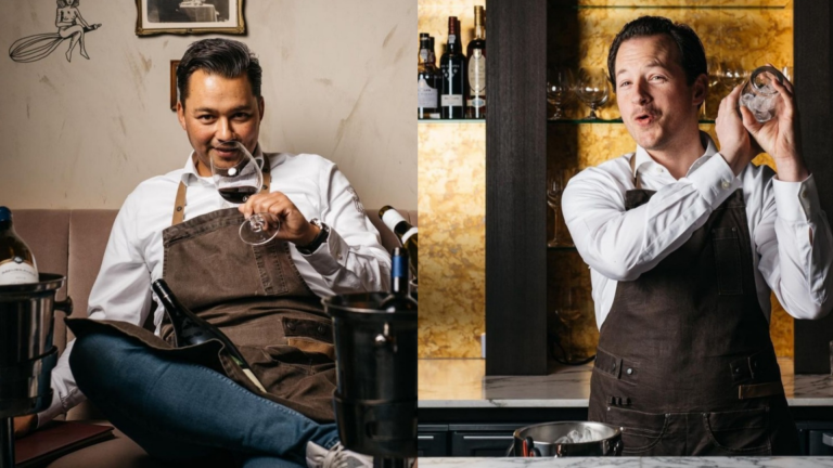 Levy Smit, Tim Sieben, Restaurant Onglet, Bruin schort, wijn, mixer, cocktail, bar